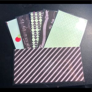 6 Laminated Cash Envelopes- Dave Remsey inspired